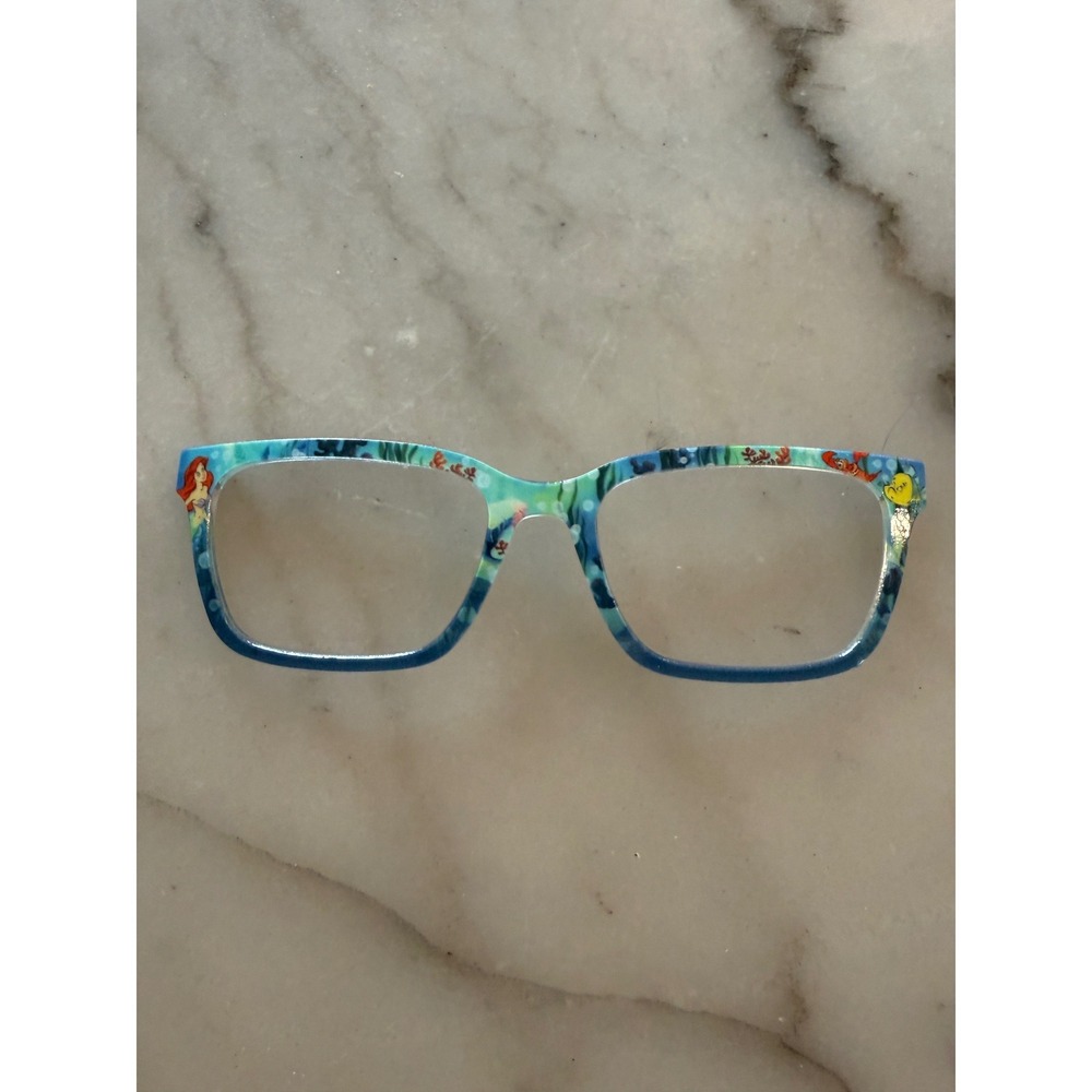 Pair Eyewear Disney Themed Little Mermaid Magnetic Top Frame Blue Multi Larkin